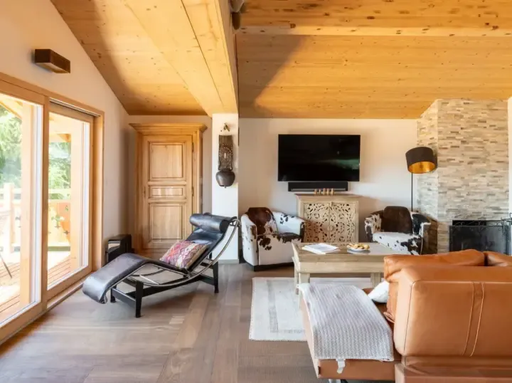 Chalet Clos d’Abeilles - Living Area