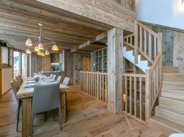 Chalet Falaise - Dining Area