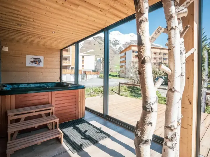 Chalet Le Sabot de Vénus - Hot Tub
