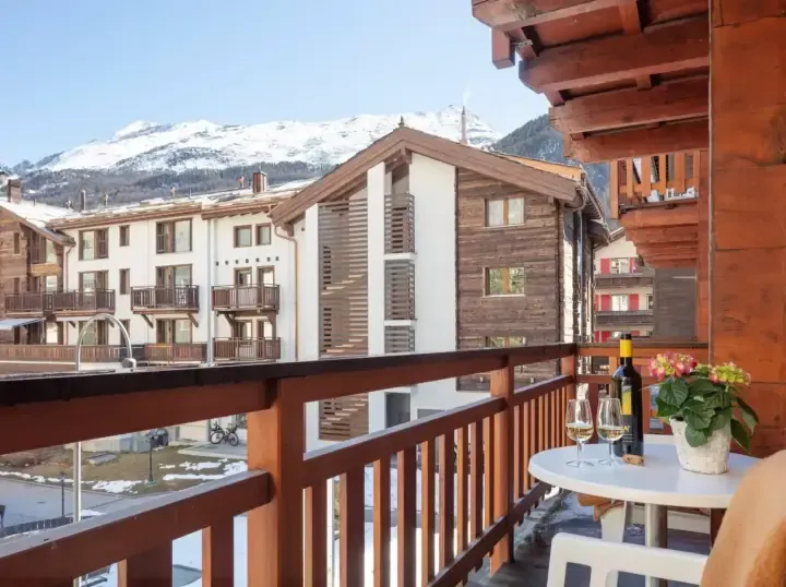 Hotel Continental Zermatt - Balcony
