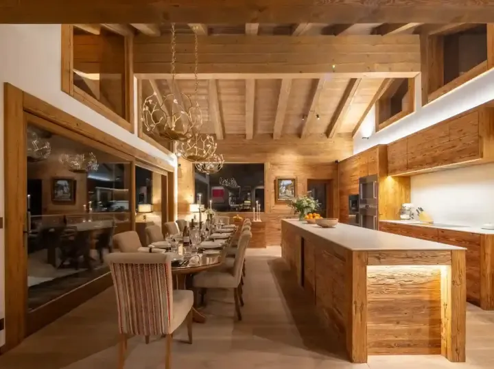 Chalet Les Etrennes Kitchen