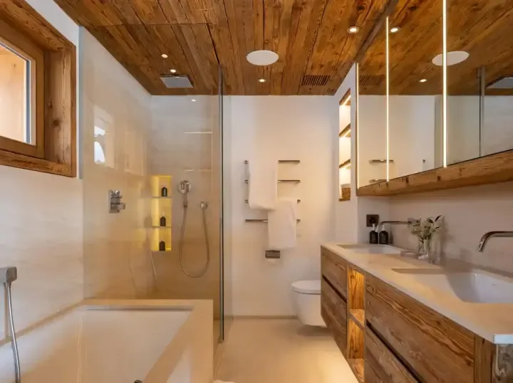 Chalet Les Etrennes Master Room 1 Bathroom