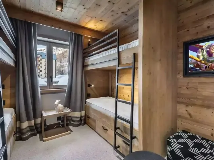 Apartment Myrtille Bunk Bedroom