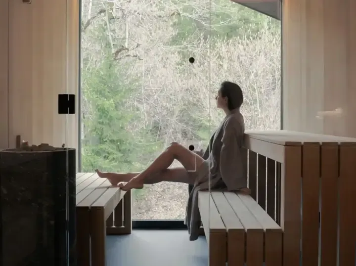Black Summit Boutique Lodge Sauna