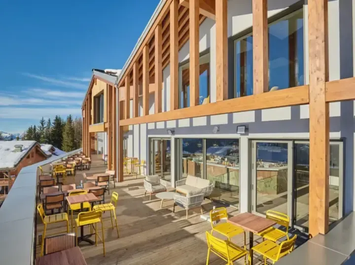 Hotel l’Ecrin Blanc - Terrace