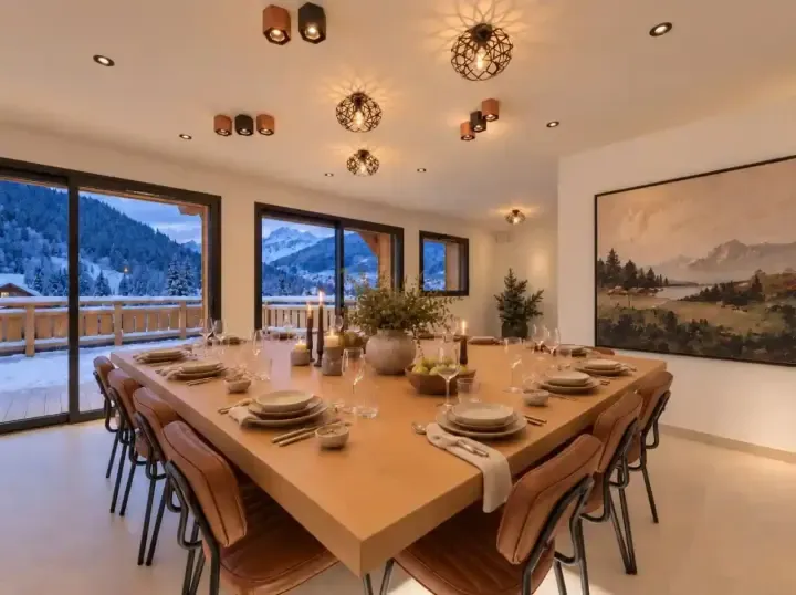 Chalet APY Dining Area