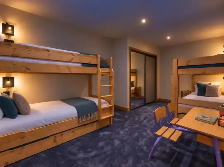 Chalet APY Bunk Bedroom