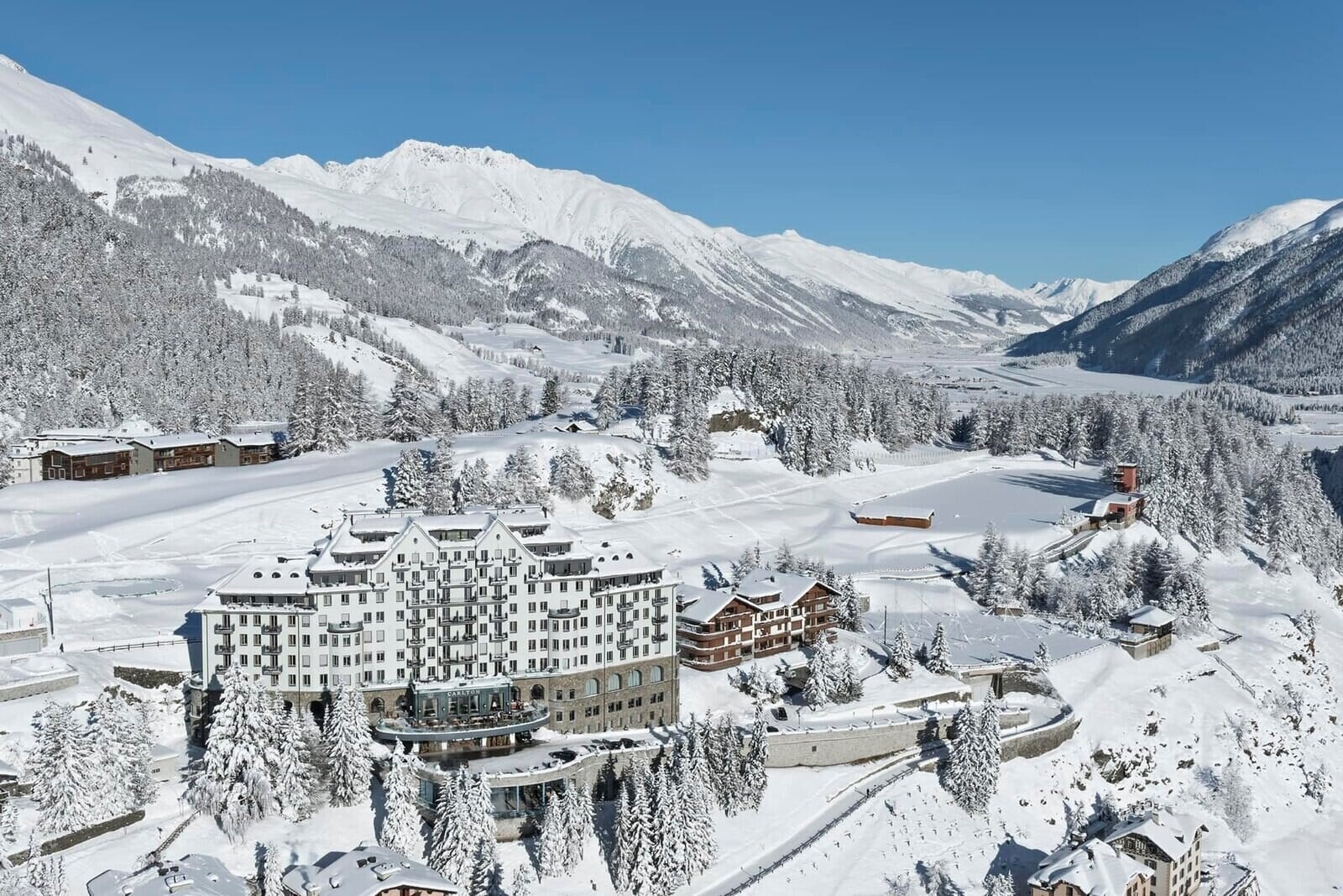 Hotel Carlton St Moritz Exterior