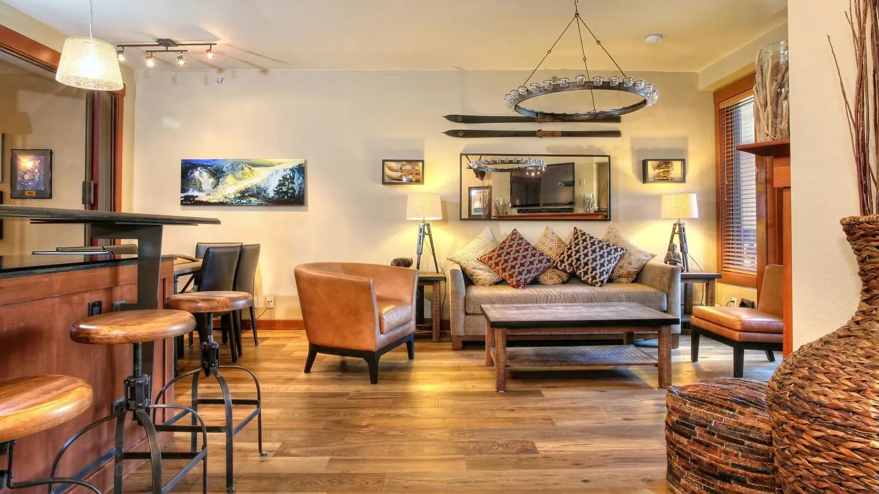 Village at Palisades Tahoe Living Area