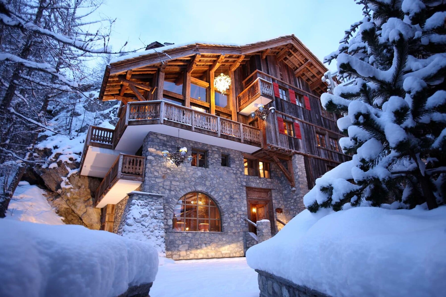 Chalet Le Rocher Exterior
